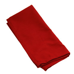 NAPKINS LINEN POLY SPUN 20IN X 20IN RED (5DZ/BX) [PMV-LN2020-RED]