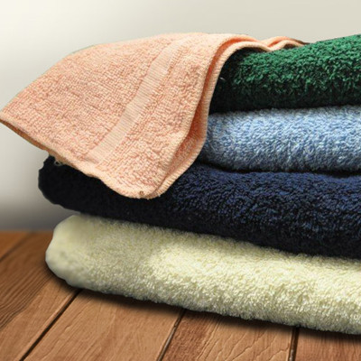 TOWELS BATH 16S 100%C 20IN X 40IN 5.5LB W/CAM MIST/LIGHT BLUE PREMIUM (10DZ/CS) [600-BT2040-5.5B]