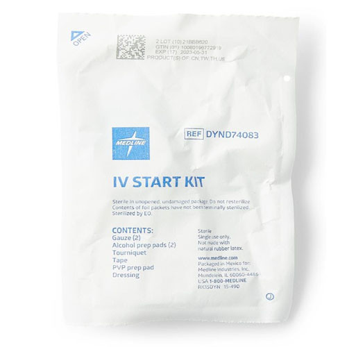 KITS IV START W/O 2GLV LF ST (100/CS) [122-DYND74083H]