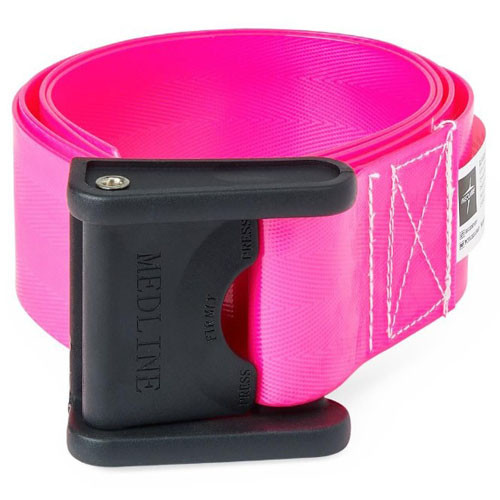 BELTS GAIT W/PLASTIC BUCKLE 2IN / 60IN LENGTH PINK (EA) [122-MDT828203PWP]