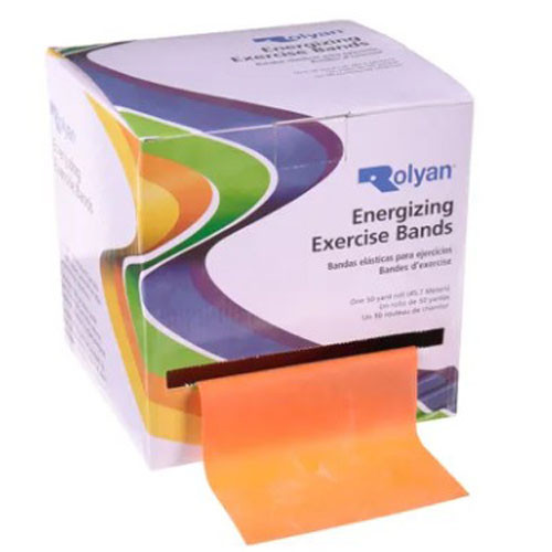 BANDS EXERCISE LF LEVEL 2 ORANGE ROYLAN (6YD/RL) [577-561311]