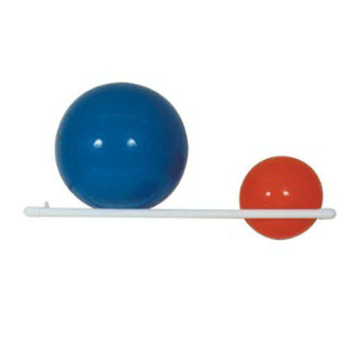 THERAPY ACCESSORIES BALL RACK WALL MOUNT PVC 58IN X 17IN X 3IN (EA) [047-7005]