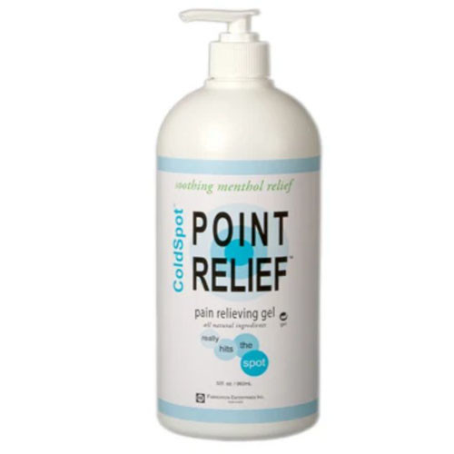 ANALGESICS PAIN RELIEF GEL MUSCLE RUB 32OZ PUMP COLDSPOT (EA) [158-081542968]