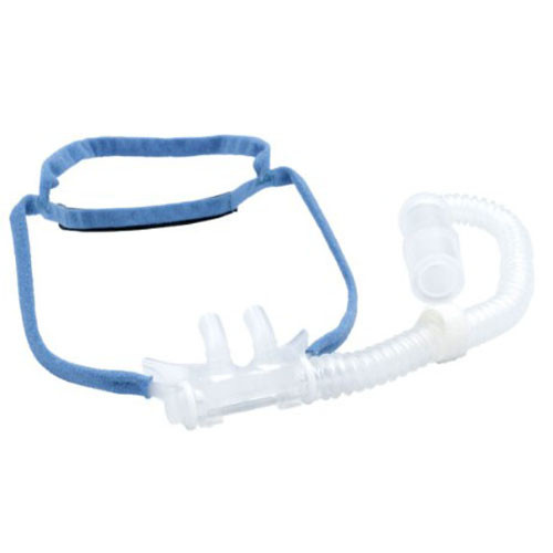 CANNULAS OXYGEN NASAL CURVED TIP HIGH FLOW W/HEADGEAR & ADAPTER LG (10/CS) [781-HFN001ALA]