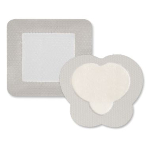 DRESSINGS FOAM SILICONE SELF-ADH BORDER WTRPRF LF ST 7IN X 6.8IN SACRAL PIVOT (10/BX 10BX/CS) [500-282000-V-EA]
