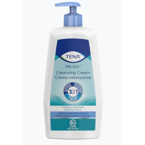 CLEANSERS MOISTURIZING WASH CREAM 16.9OZ NO RINSE PUMP BOTTLE (10/CS) [250-64430]