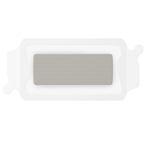 DRESSINGS FOAM SILICONE SELF-ADH BORDER ANTIMICROBIAL W/SILVER LF ST 4IN X 8IN MEPILEX SILVER POST-OP (5/BX 5BX/CS) [MOL498400]