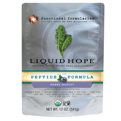 NUTRITIONALS LIQUID HOPE FOOD BLENDS 12OZ PKT PEPTIDE 1.4 BERRY MEDLEY FORMULA MADE USA (24PKT/CS) [635-LHPBWS124]