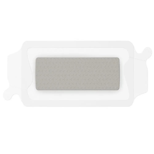 DRESSINGS FOAM SILICONE SELF-ADH BORDER ANTIMICROBIAL W/SILVER LF ST 4IN X 12IN MEPILEX SILVER POST-OP (5/BX 5BX/CS) [MOL498600]