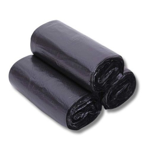CANS TRASH LINERS 32 GAL BLACK 33IN X 44IN LLR 1.5MIL MADE USA (20/RL 5RL/CS) [500-44XXB-R]