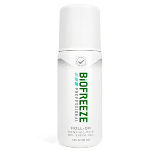 ANALGESICS PAIN RELIEF GEL MUSCLE RUB 3OZ ROLL ON GREEN BIOFREEZE (EA) [748-11808-EA]