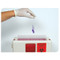SHARPS CONTAINERS 8 QT / 2 GAL VERTICAL ENTRY LID TRANSPARENT RED (30/CS) [500-8508-R]