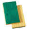 SPONGES SCRUBBING MEDIUM DUTY W/NYLON SCOURING PAD DISP 3.6IN X 6.1IN (40/CS) [PAD174]