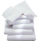 SHEETS CONTOUR/FITTED KNITTED WAFFLE WEAVE 36IN X 84IN X 12IN 19OZ 55% COTTON/45% POLY PREMIUM WHITE (4DZ/CS) [600-FS3684-KNIT]