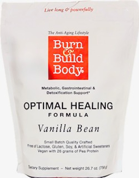 Vanilla flavored vegan protein powder and detox meal replacement shake.