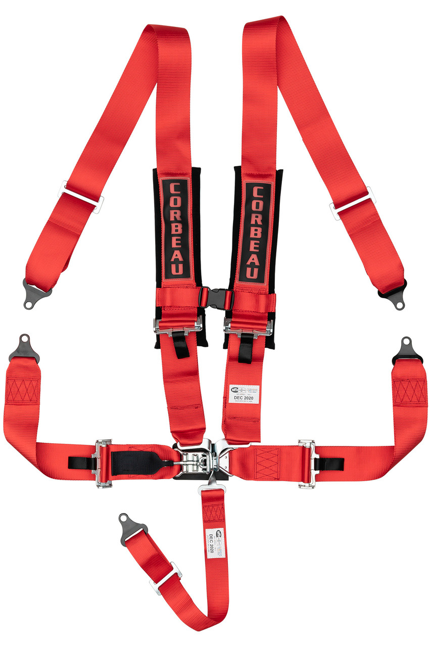 5-Point 3" Latch and Link Harness Belts