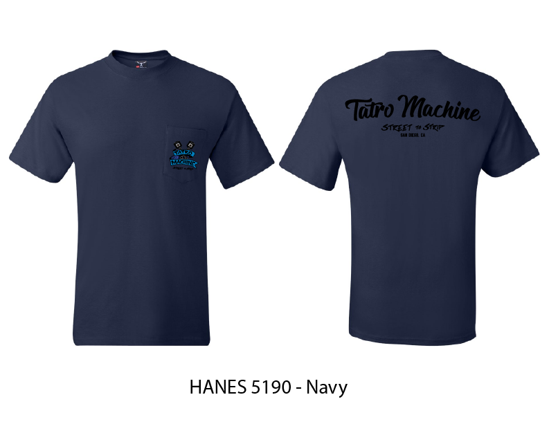 Hanes 5190 SSP 6oz Short Sleeve Pocket T-Shirt