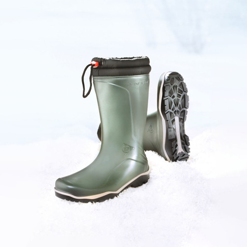 Dunlop Blizzard Insulated Fur Lined Wellington Boots