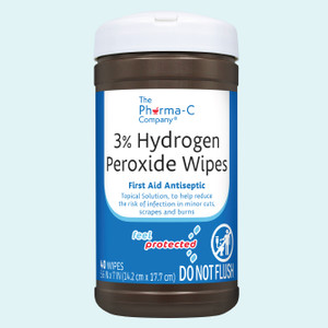 3% Hydrogen Peroxide Wipes