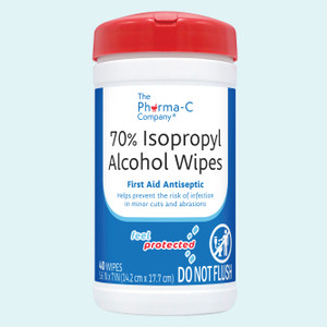70% Isopropyl Alcohol Wipes