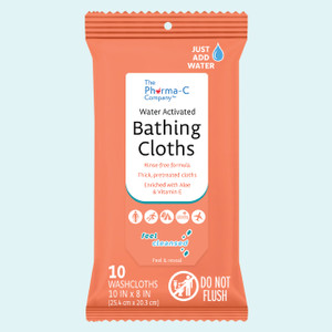 Water Activated Bathing Cloths