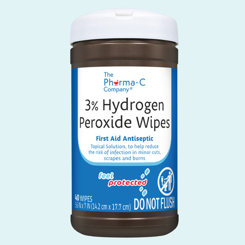 3% Hydrogen Peroxide Wipes