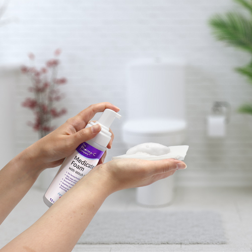 Just add Medicated Foam with Witch Hazel to clean premium toilet paper