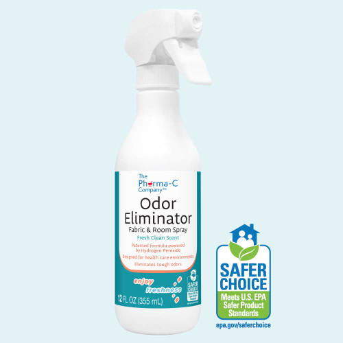 Pharma-C Odor Eliminator Fabric & Air Spray is Safer Choice Certified