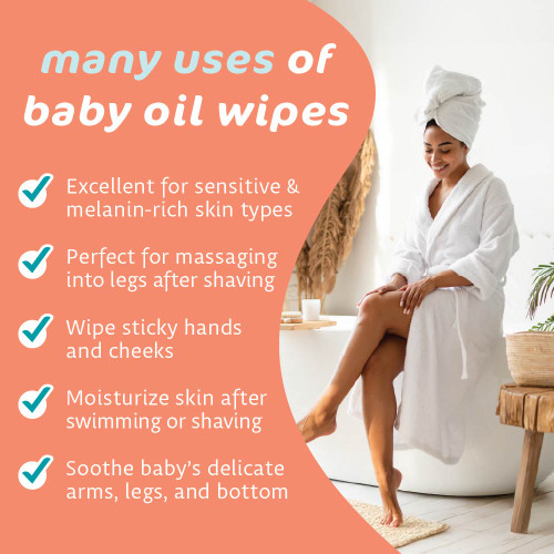 Baby Oil Wipes