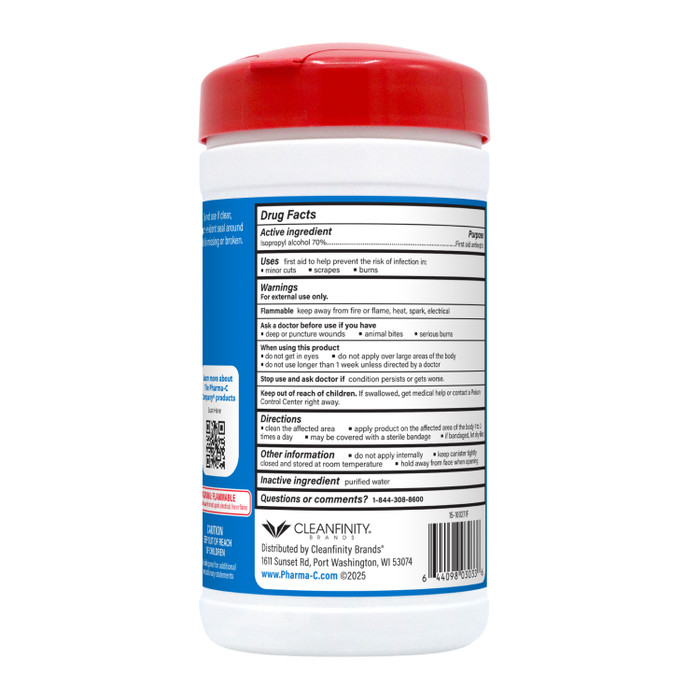 70% Isopropyl Alcohol Wipes