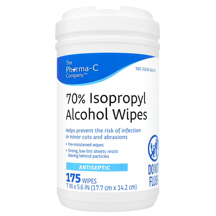 70% Isopropyl Alcohol Wipes