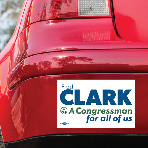 Fred Clark (6.5" x 4" Bumper Magnet)