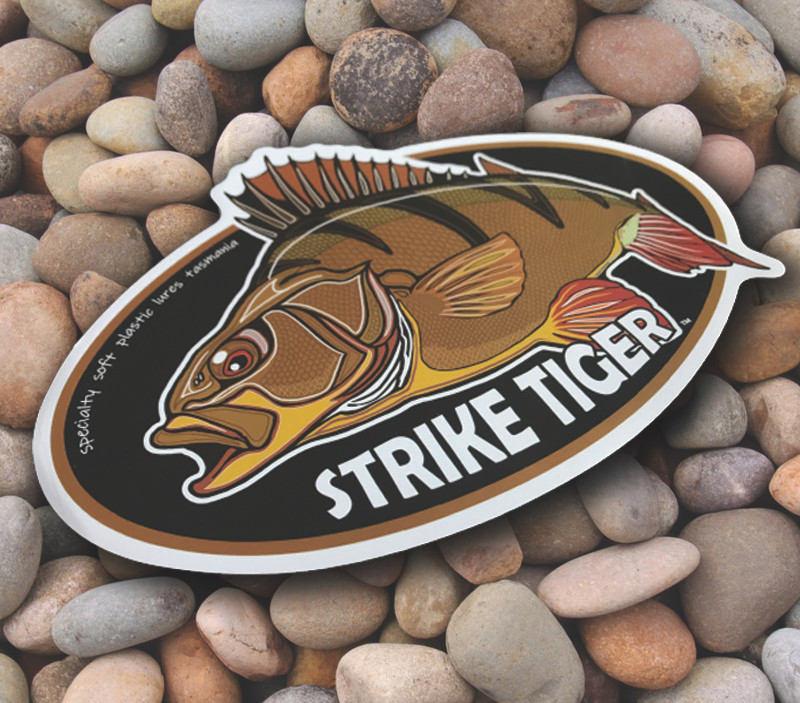 Strike Tiger PERCH sticker