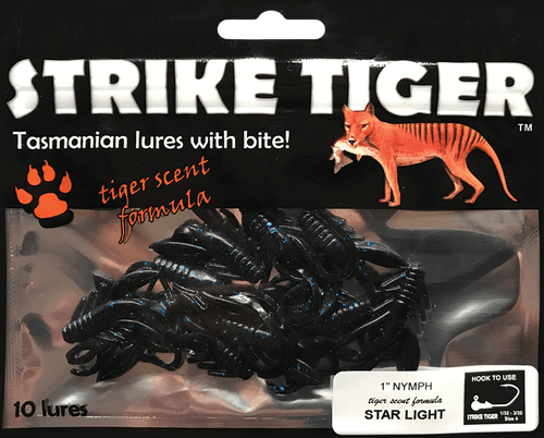 Strike Tiger 1" nymph - STAR LIGHT (10 pack)