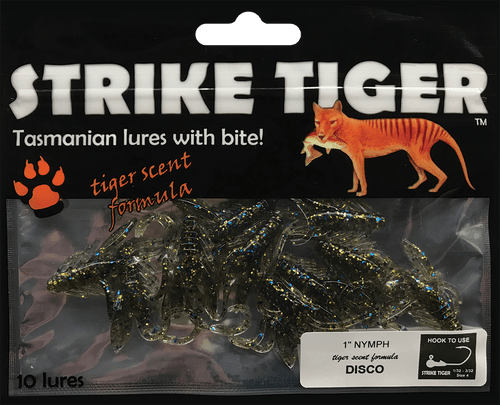 Strike Tiger 1 nymph - BLACK N GOLD (10 pack)