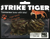 Strike Tiger 2" bug - LAVA LIME (10 pack)