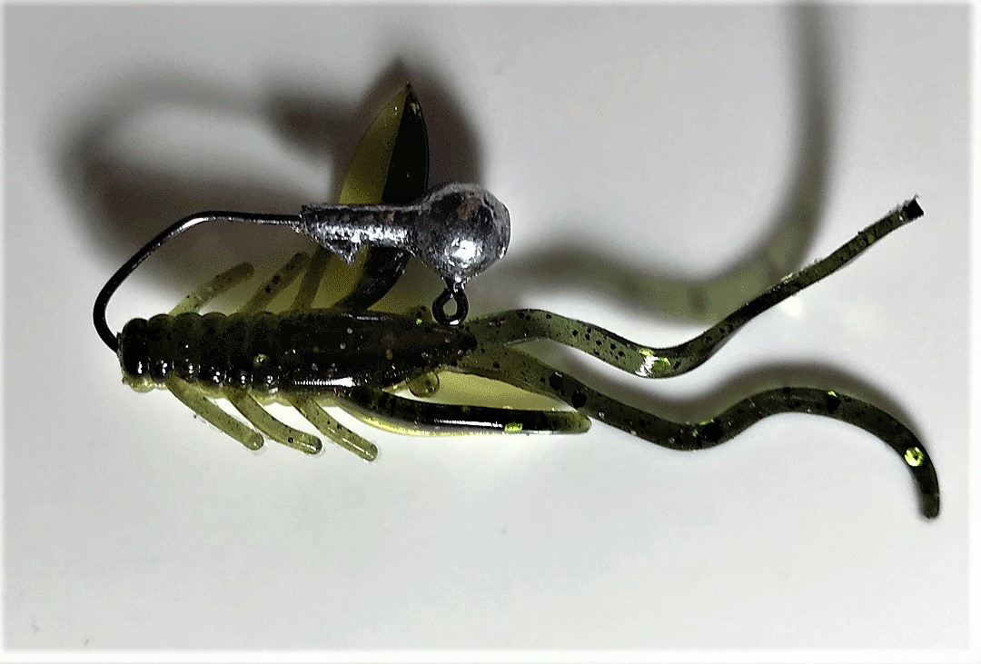 Strike Tiger - The Strike Tiger 1 inch nymph soft plastic in 'black n gold'  is one of our best trout lures for fishing small streams and creeks. This  particular lure is