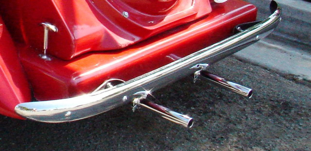 Bumper, Rear, MG Replica, Chrome