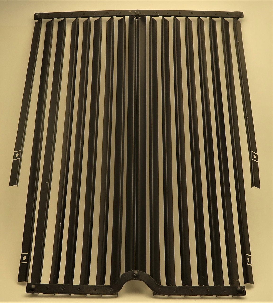 Grill Shell,  "Slat Set" Black Painted