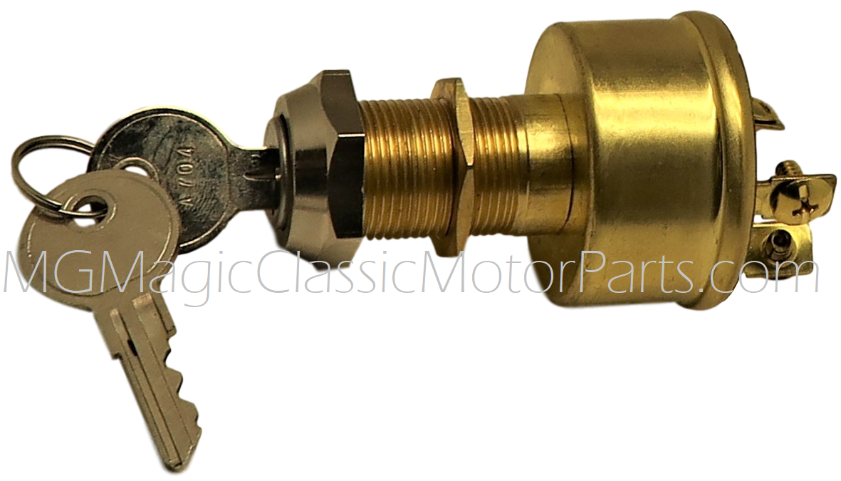 Lucas MGB Dashboard Ignition Switch With Barrel & 2 Keys – SPB501 127651