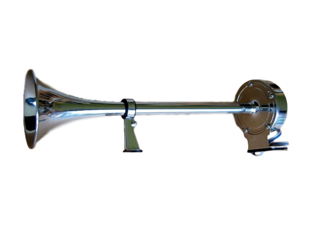 SCHMITT & ONGARO 10027 Ongaro Deluxe SS Single Trumpet Horn - 12V