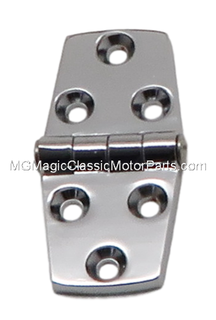 Hinge, Door/Hood 3"  Gazelle / SSK / MG (Each) Chrome Hinge, Door/Hood 3"  Gazelle / SSK / MG (Each) Chrome