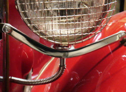 HeadLight,  Bracket Set 6pc, MG Replica (Some minor Chrome Defects)