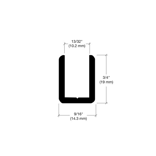 Windshield, Inner Frame Rails 40" Each, Top or Bottom "Gazelle / SSK"