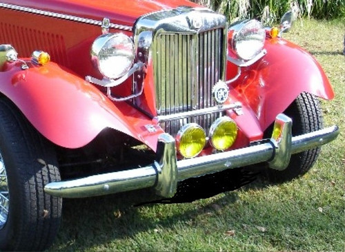 Some Classic Roasters Replica's like the Sebring, Baron, Duke, and Marlene also used this Bumper, Front and Rear (Measure First before ordering).