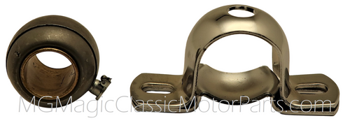 Steering Support Bracket w/Bearing 7/8"