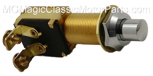 Dashboard, Switch "Push Button" (Long Shaft for Wood Dash) (Each) Dashboard, Switch "Push Button" (Long Shaft for Wood Dash) (Each)