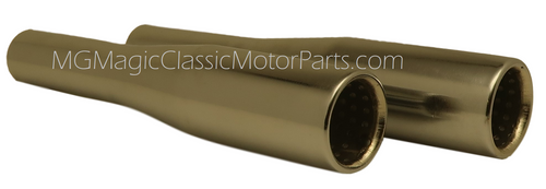 Exhaust, VW  Chrome Tips (Each) 