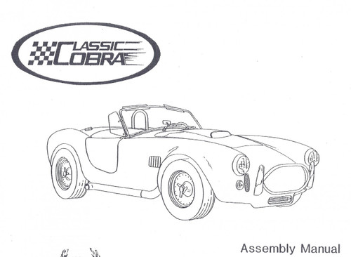 Assembly Manual, Cobra