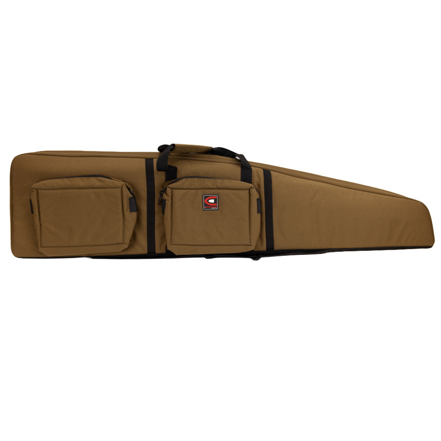 WILD SWANS ダークブラウン ケース 60-Inch & 55-Inch Soft Rifle Case | Padded Gun Case | Creedmoor Sports